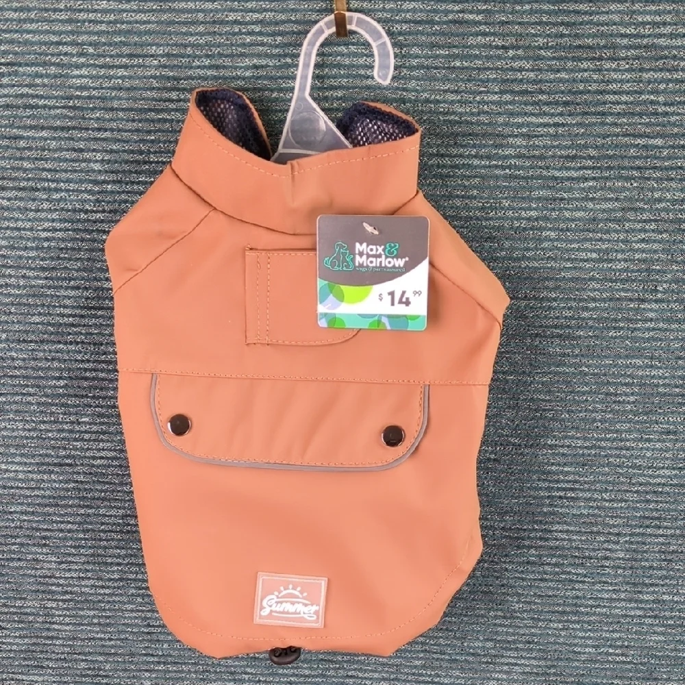 Doggie Raincoat! Max & Marlow Size M